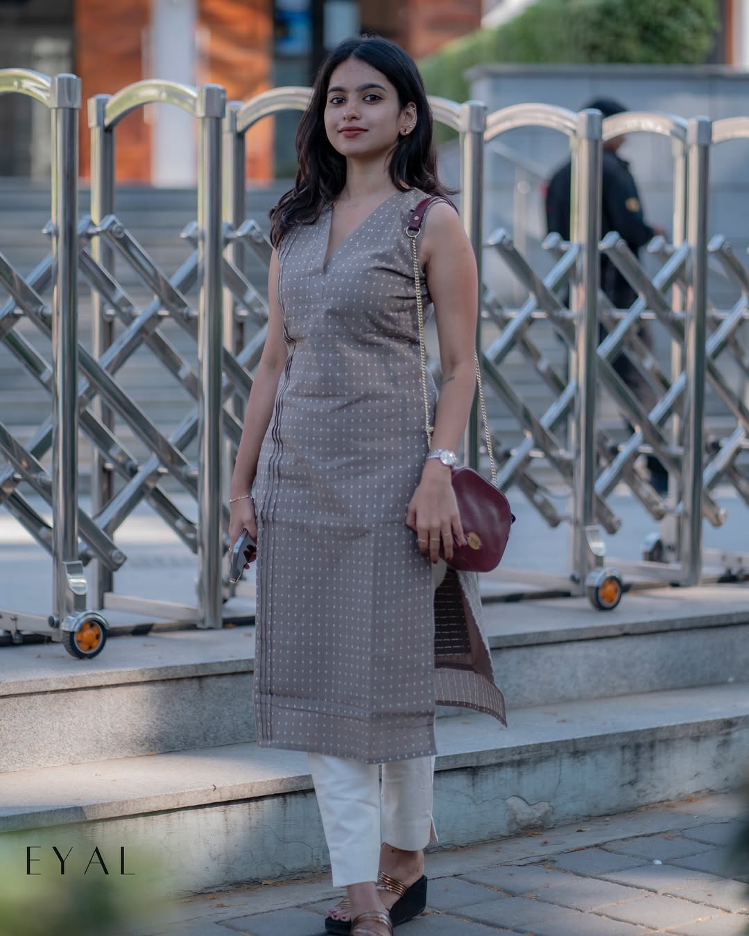 Cotton Kurta with Pant Set