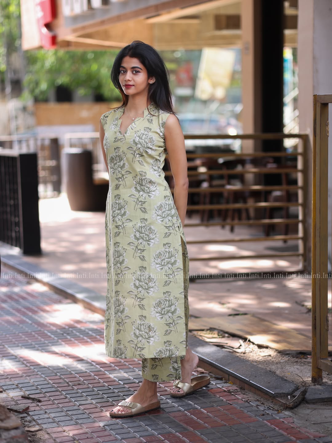 Sage Garden Kurti & Pant Set