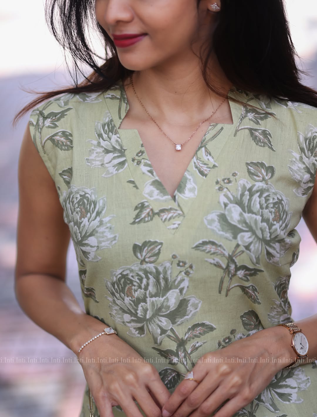Sage Garden Kurti & Pant Set