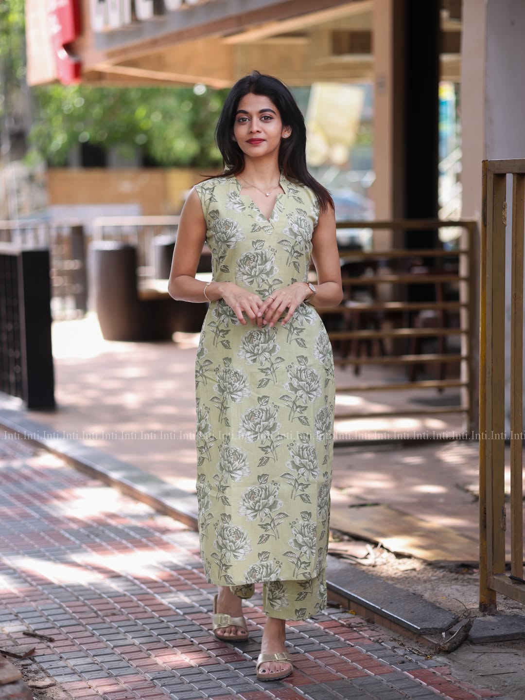 Sage Garden Kurti & Pant Set
